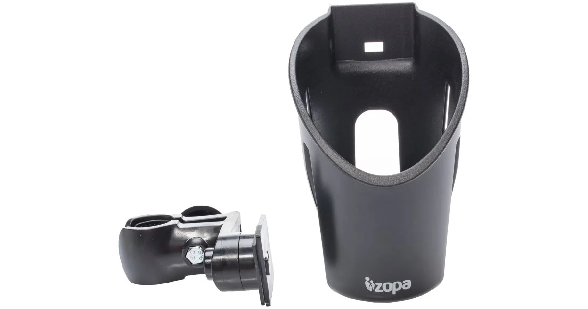Zopa Pram reggi bottiglia per la carrozzina nero
