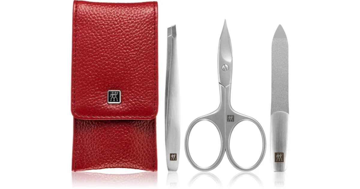 Zwilling Premium Red Set per manicure