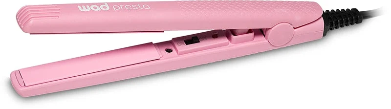 Wad Presta piastra per capelli rosa