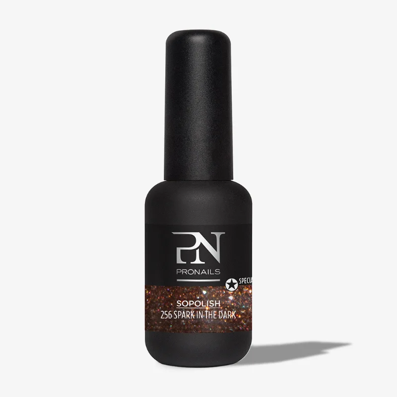 SOPOLISH 256 SPARK IN THE DARK 8 ML.
