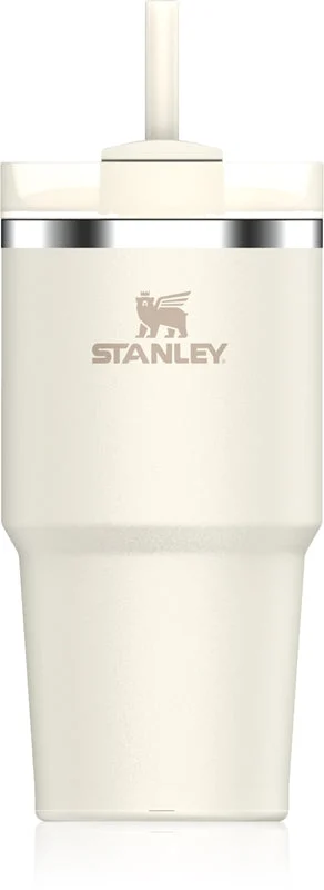 Stanley Quencher H2.O FlowState™ Bicchiere termico in acciaio inox con cannuccia Cream 2.0 590 ml
