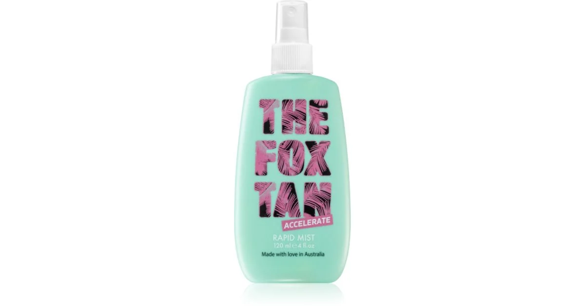 The Fox Tan Rapid spray rinfrescante corpo acceleratore di abbronzatura 120 ml