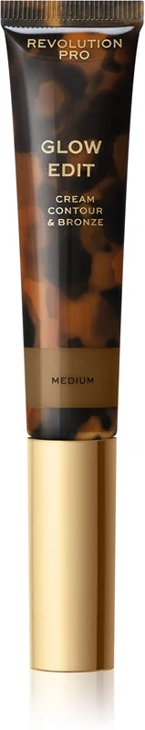 Makeup revolution Revolution Pro Glow Edit Crema Contour & Bronze 15 ml Medio