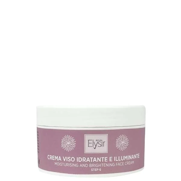 ELYSIR CREMA VISO IDRATANTE ILLUMINANTE CON ESTRATTO DI ANGURIA, POMPELMO CON ACIDO JALURONICO 250ML