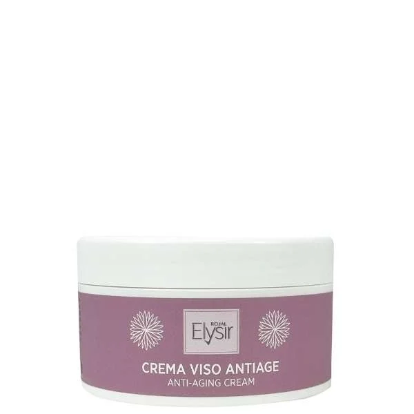 ELYSIR CREMA VISO ANTIAGE CON ACIDO IALURONICO, COLLAGENE, PEPTIDI, TE` MATCHA 250ML