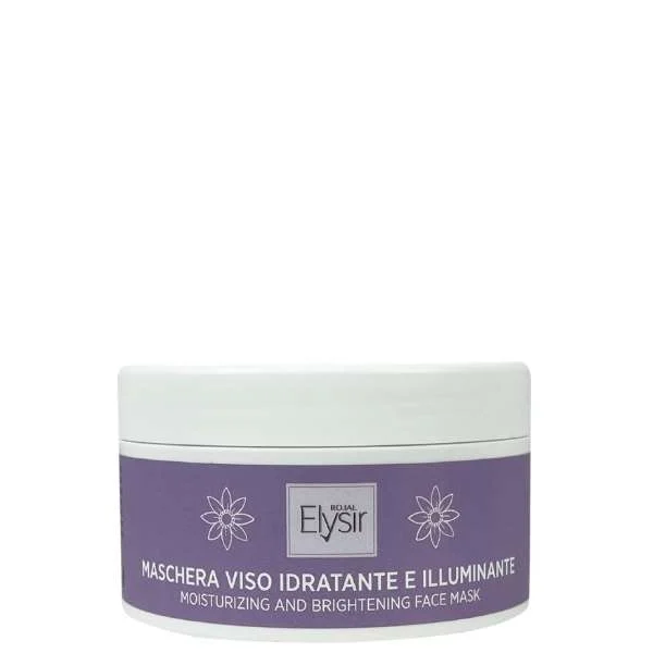 ELYSIR MASCHERA VISO IDRATANTE ILLUMINANTE CON ESTRATTO DI ANGURIA, POMPELMO, ACIDO JALURONICO 250ML