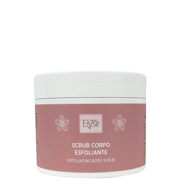 ELYSIR SCRUB CORPO ESFOLIANTE AI GRANULI DI CELLULOSA VEGETALE CON TE’ VERDE, PISTACCHIO 500ML