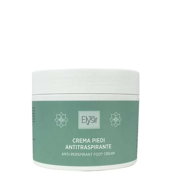 ELYSIR CREMA PIEDI IDRATANTE ANTITRASPIRANTE AI SALI DI RAME E ESTRATTO VEGETALE ANTI-ODORE 500ML