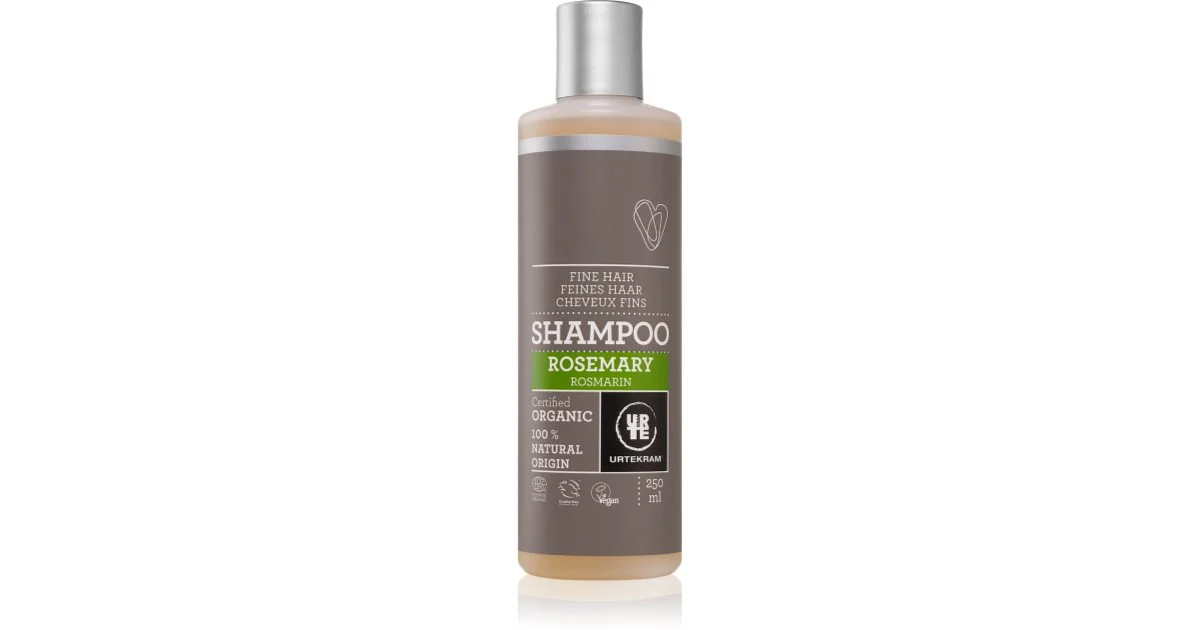 Urtekram Rosemary shampoo per capelli per capelli delicati 250 ml