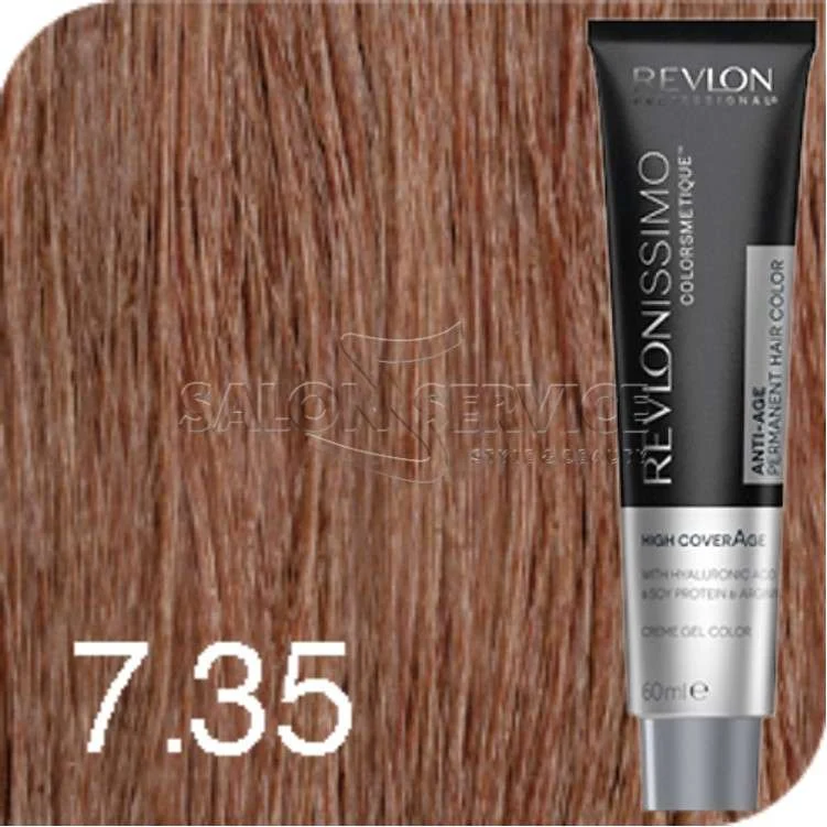 REVLONISSIMO OLD H.C. 7.35 50 ML. – BIONDO DORATO MOGANO – ALTA COPERTURA