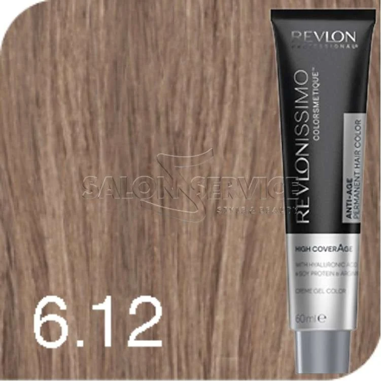 REVLONISSIMO OLD H.C. 6.12 60 ML. – BIONDO SCURO GHIACCIATO CENERE IRIDESCENTE