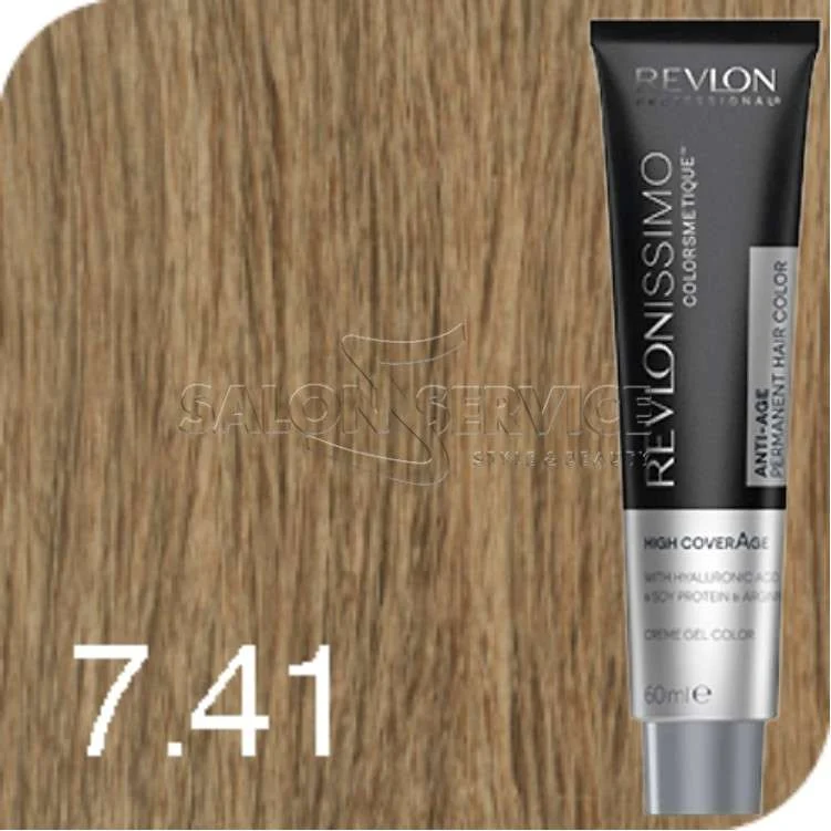 REVLONISSIMO OLD H.C. 7.41 60 ML. – BIONDO RAME CENERE – ALTA COPERTURA