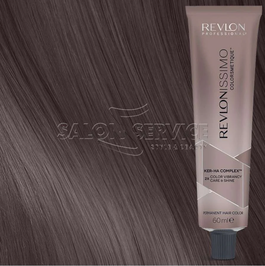 REVLONISSIMO COLOR & CARE 4.25 HIGH COVERAGE – CASTANO IRIDESCENTE MOGANO ALTA COPERTURA 60 ML.