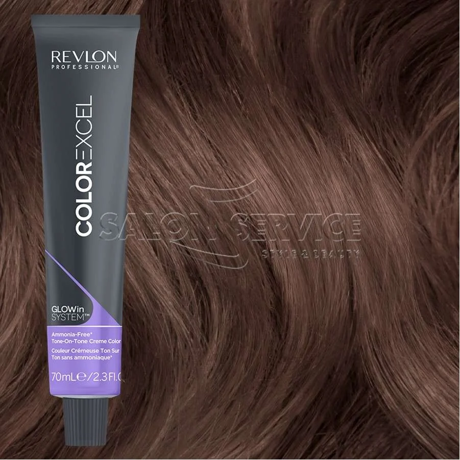 REVLON COLOR EXCEL GLOW IN SYSTEM COL. 5,24 – CASTANO CHIARO IRISE’ RAMATO
