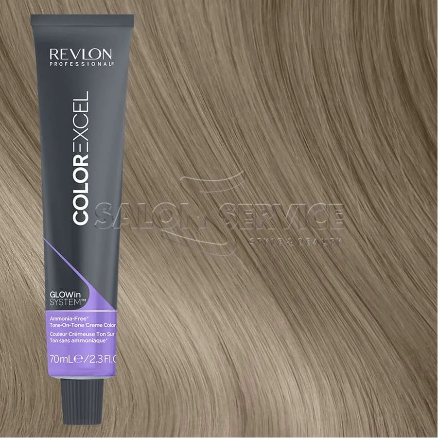REVLON COLOR EXCEL GLOW IN SYSTEM COL. 8,01 – BIONDO CHIARO NATURALE CENERE