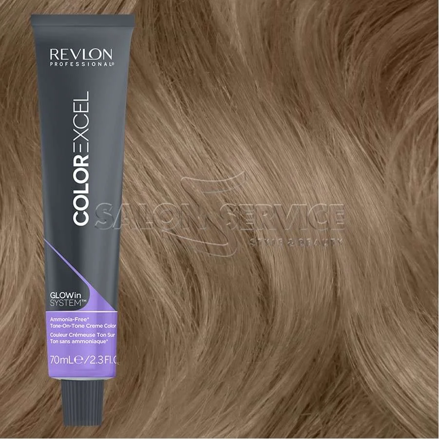 REVLON COLOR EXCEL GLOW IN SYSTEM COL. 8,21 – BIONDO CHIARO IRISE’ CENERE