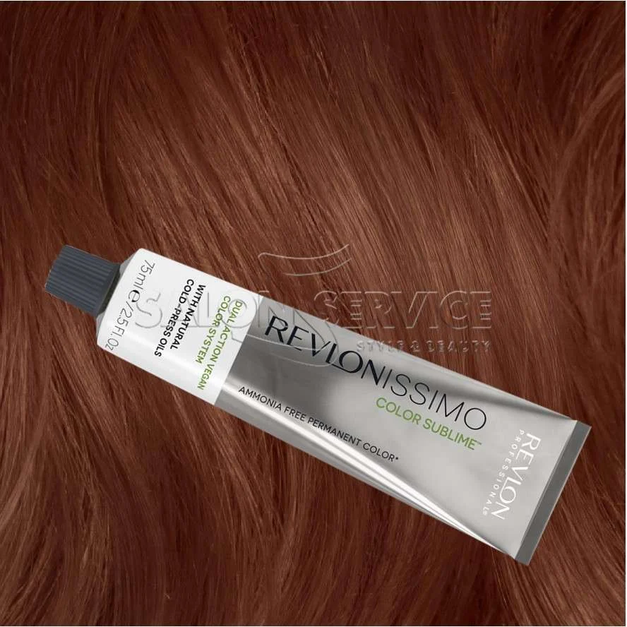 REVLONISSIMO COLOR SUBLIME VEGAN 5.64 CASTANO CHIARO ROSSO RAME 75 ML.
