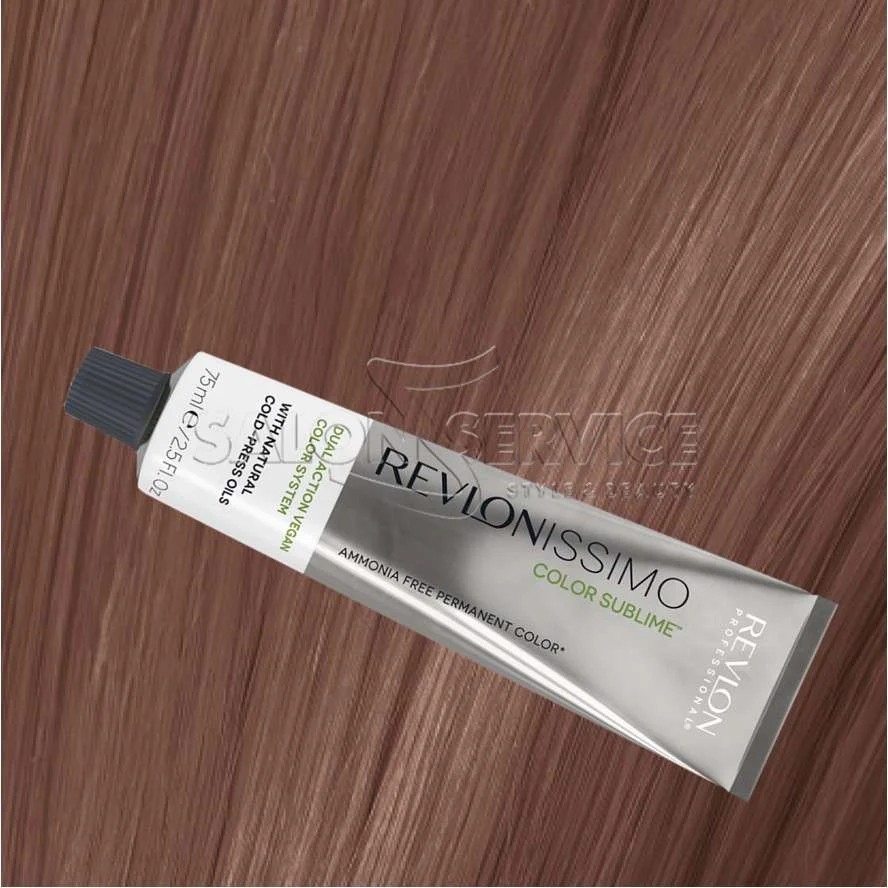 REVLONISSIMO COLOR SUBLIME VEGAN 6.21 BIONDO SCURO CENERE IRIDESCENTE 75 ML.