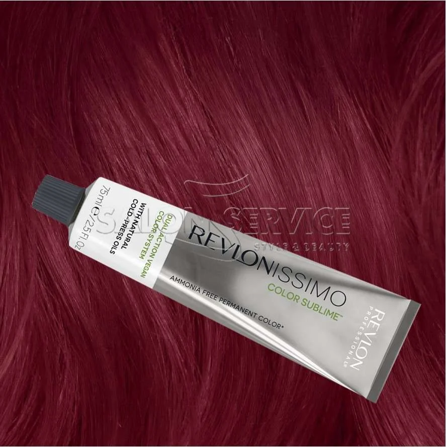 REVLONISSIMO COLOR SUBLIME VEGAN 6.66 BIONDO SCURO ROSSO INTENSO 75 ML.