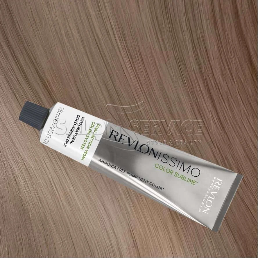 REVLONISSIMO COLOR SUBLIME VEGAN 7.24 BIONDO MEDIO IRIDESCENTE MARRONE 75 ML.