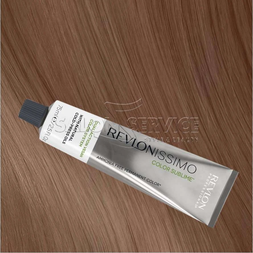REVLONISSIMO COLOR SUBLIME VEGAN 7.4 BIONDO MEDIO RAME 75 ML.