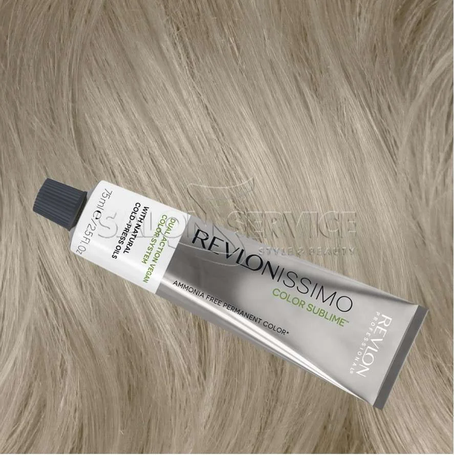 REVLONISSIMO COLOR SUBLIME VEGAN 9.1 BIONDO CHIARISSIMO CENERE 75 ML.