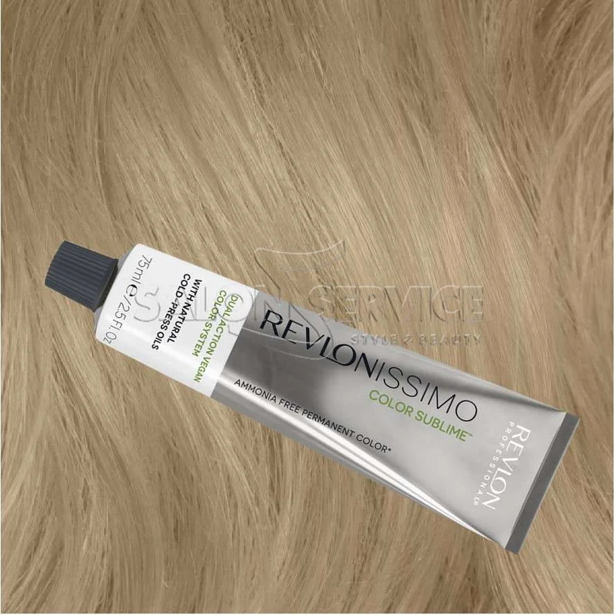 REVLONISSIMO COLOR SUBLIME VEGAN 9.13 BIONDO CHIARISSIMO CENERE DORATO 75 ML.