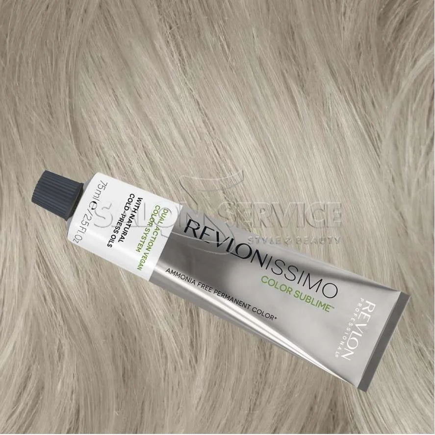 REVLONISSIMO COLOR SUBLIME VEGAN 10.1 BIONDO EXTRACHIARO CENERE 75 ML.