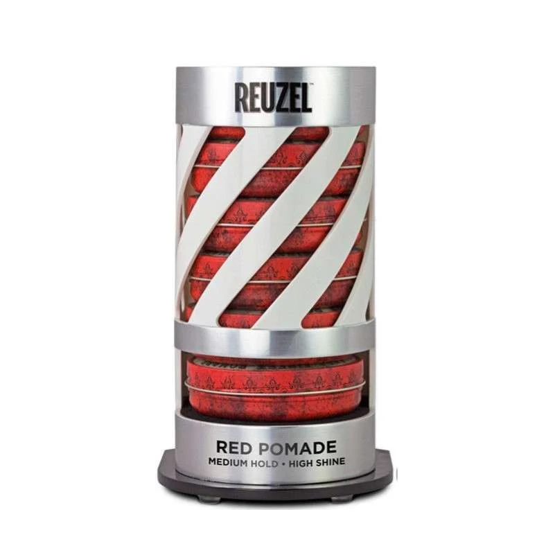 REUZEL EXPO GRAVITY FEED RED POMADE (6 POMADE + EXPO OMAGGIO)