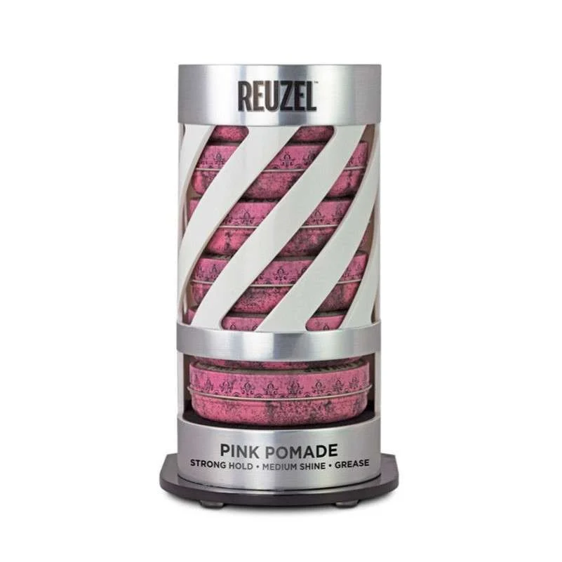 REUZEL EXPO GRAVITY FEED PINK POMADE (6 POMADE + EXPO OMAGGIO)
