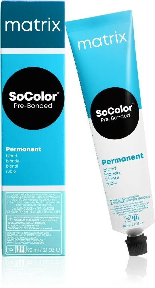 Matrix SoColor Pre-Bonded Blonde tinta permanente per capelli colore UL-N+ Natural+ 90 ml
