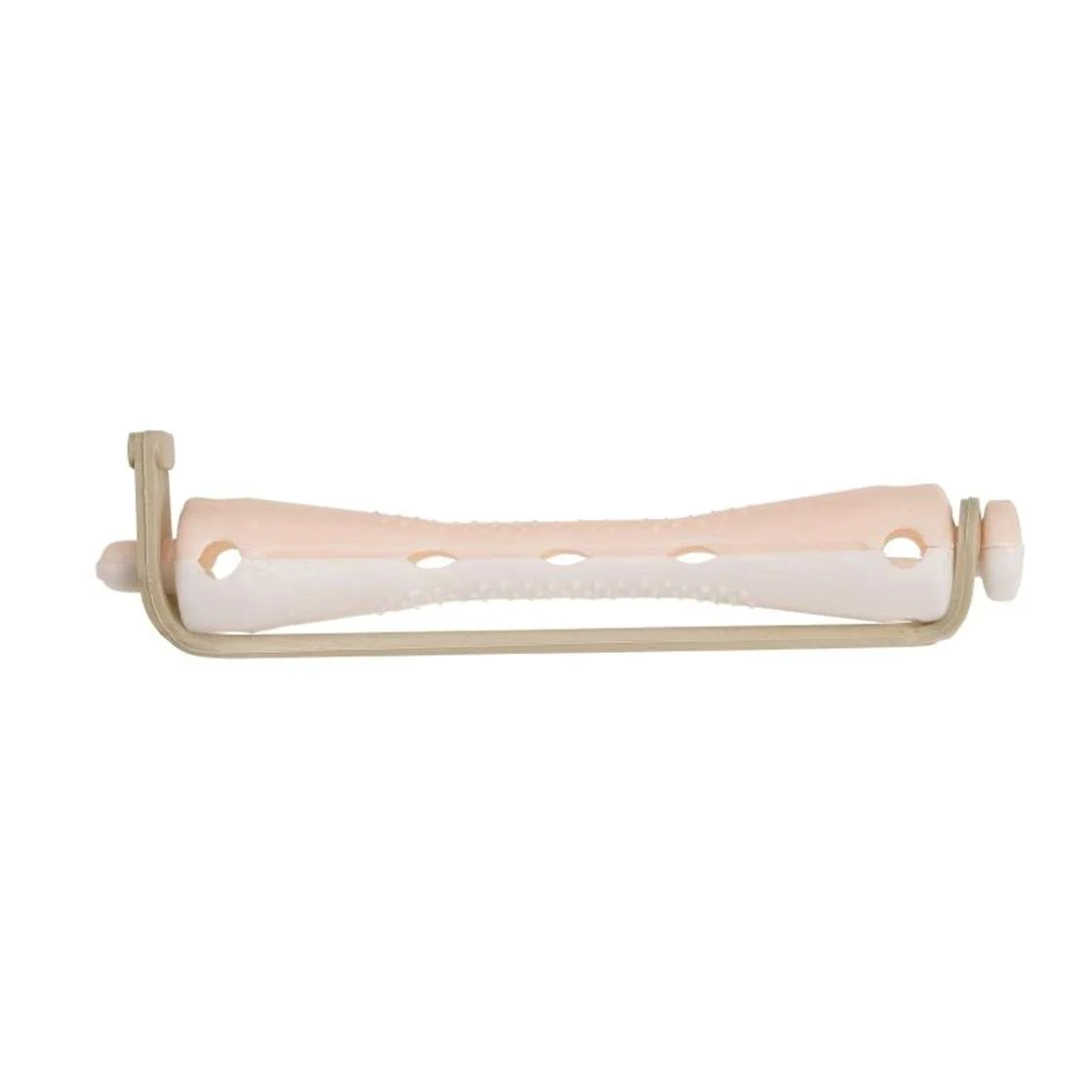 BIGODINO PERMANENTE BI-COLOR BIANCO-ROSA LUNGHEZZA 60 mm DIAMETRO 6,5 mm CONFEZIONE 12 PZ.