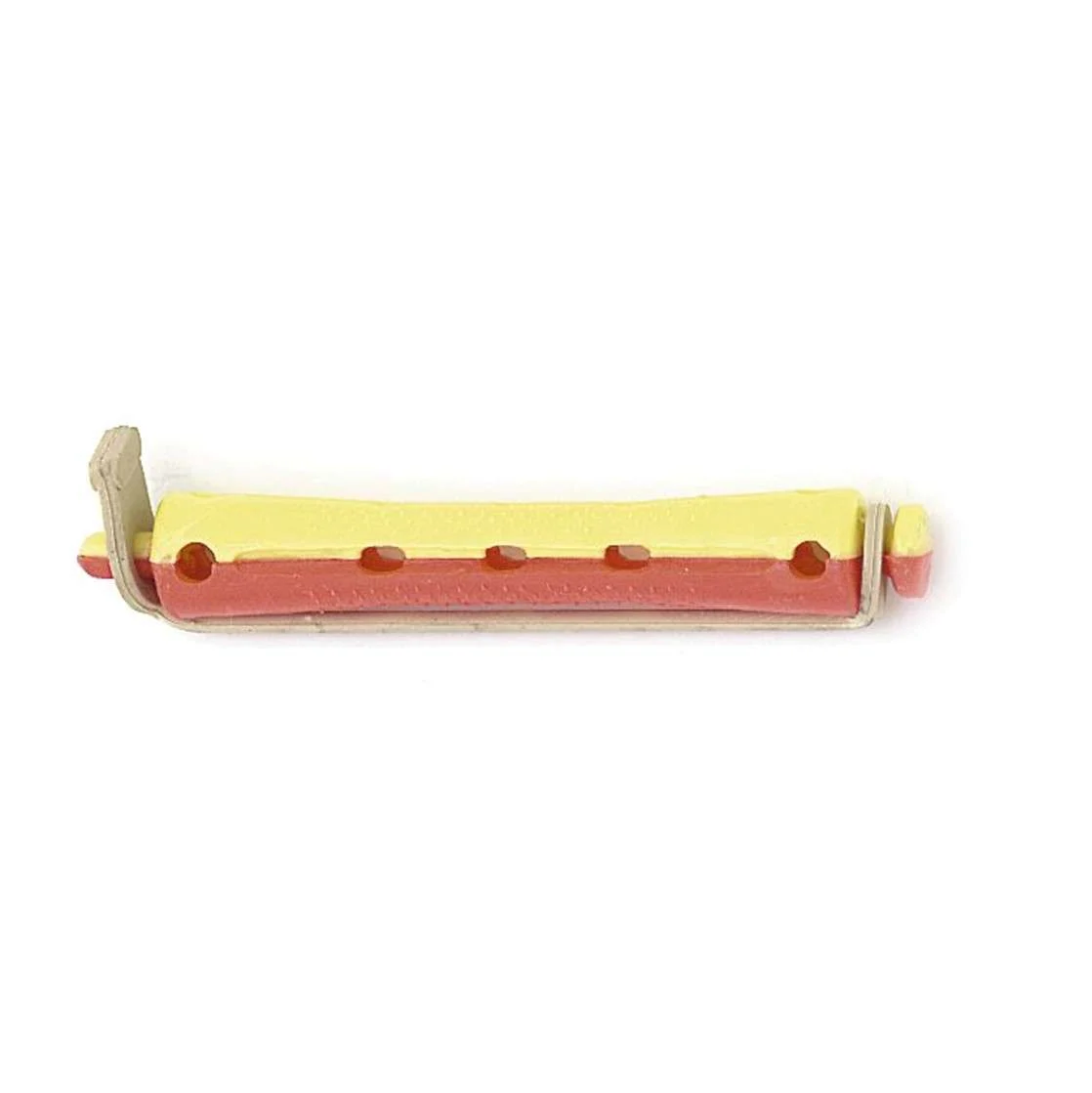 BIGODINO PERMANENTE BI-COLOR GIALLO-ROSSO LUNGHEZZA 60 mm DIAMETRO 9 mm CONFEZIONE 12 PZ.