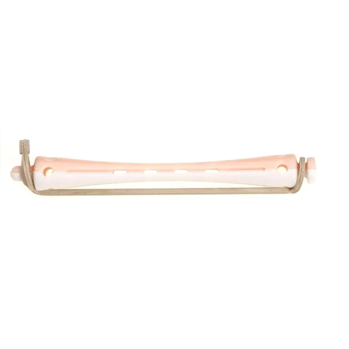BIGODINO PERMANENTE BI-COLOR BIANCO-ROSA LUNGHEZZA 80 mm DIAMETRO 6,5 mm CONFEZIONE 12 PZ.