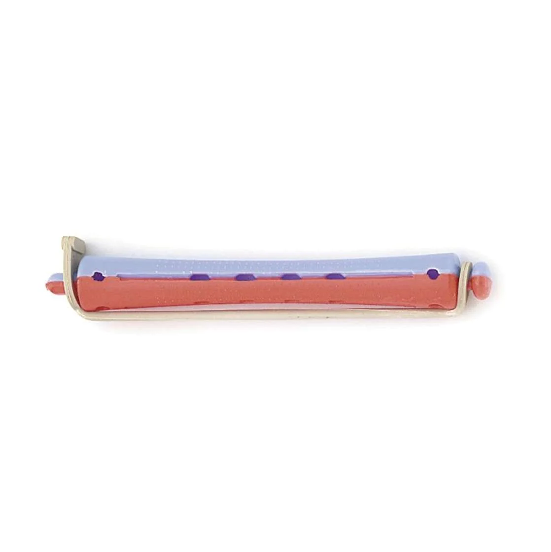 BIGODINO PERMANENTE BI-COLOR ROSSO-BLU LUNGHEZZA 80 mm DIAMETRO 8,5 mm CONFEZIONE 12 PZ.