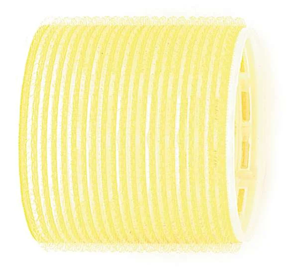 BIGODINO VELCRO x6  GIALLO  66mm.