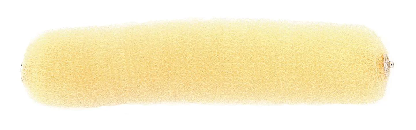 CORONA PER CHIGNON CON BOTTONE 18 cm BIONDO