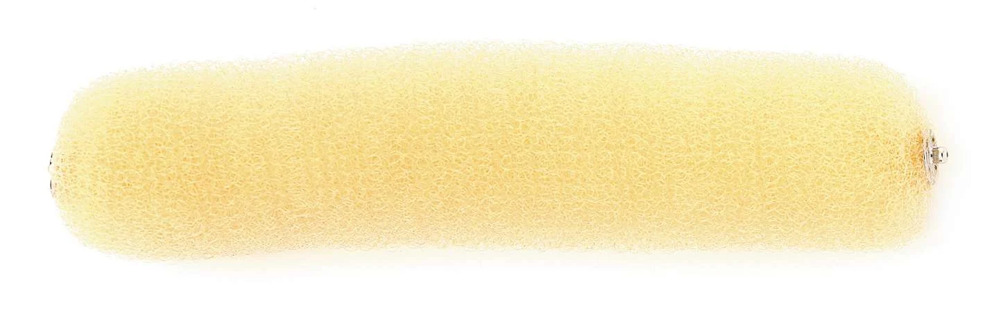 CORONA PER CHIGNON CON BOTTONE 23 cm BIONDO