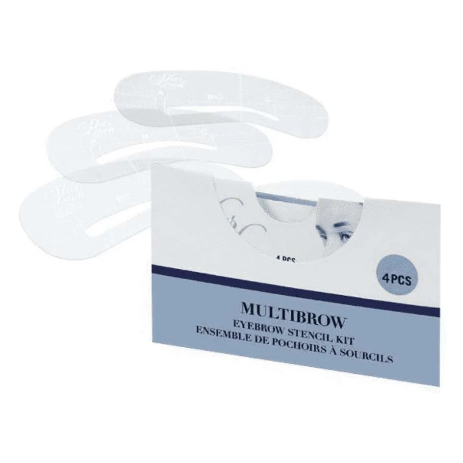 MULTIBROW STENCIL PER CIGLIA E SOPRACCIGLIA EYEBROW STENCIL KIT