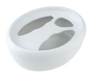 TAZZA MANICURE ERGONOMICA BIANCA