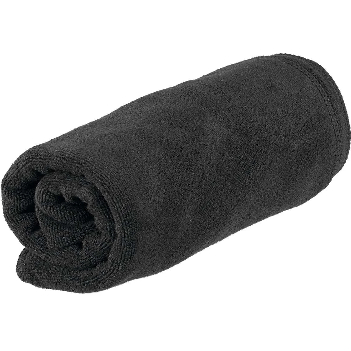 ASCIUGAMANO NERO IN MICROFIBRA 45×85 CM. 12 PZ.
