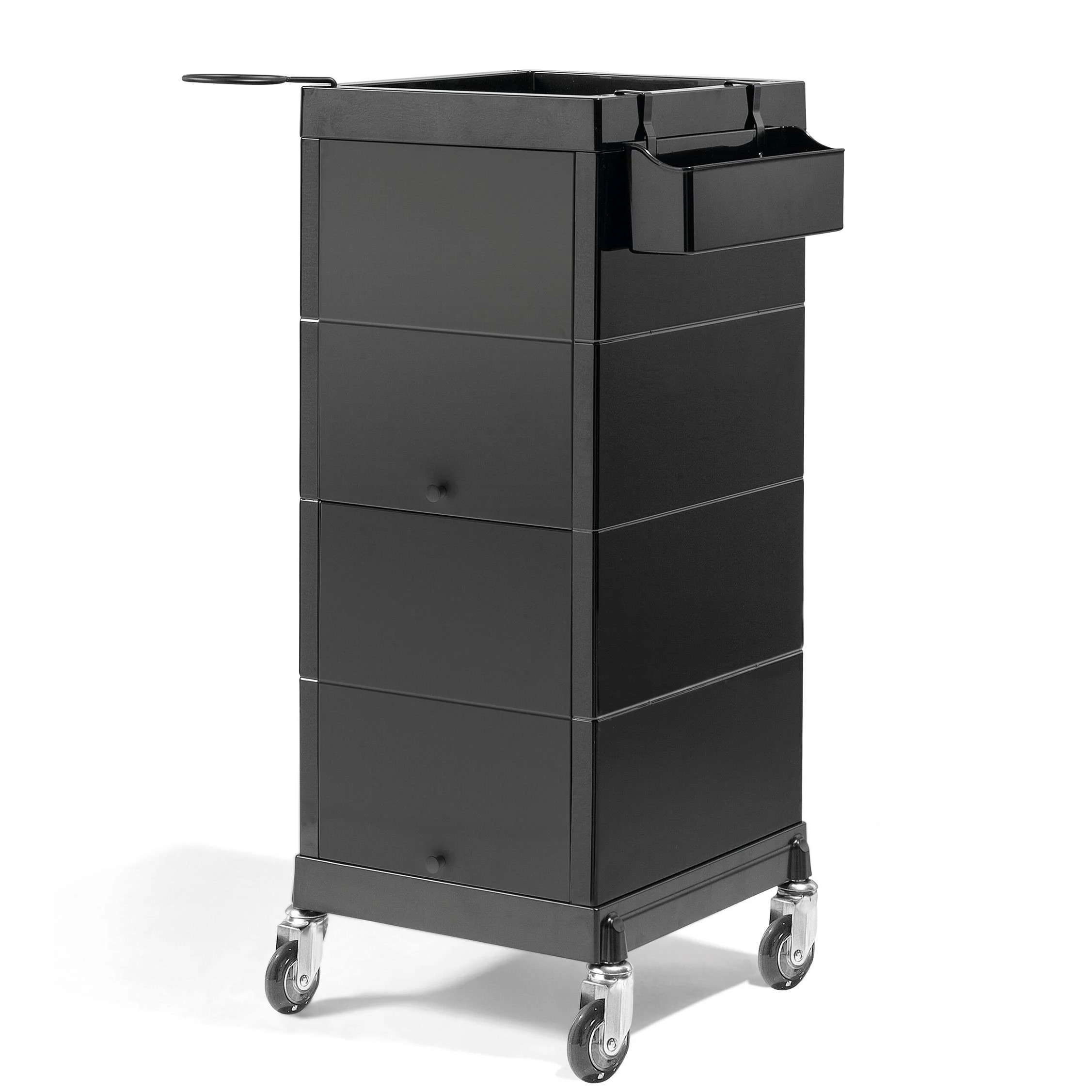 CARRELLO SIBEL DISCRETE NERO CON RUOTE ROLLERBLADE ANTICAPELLO