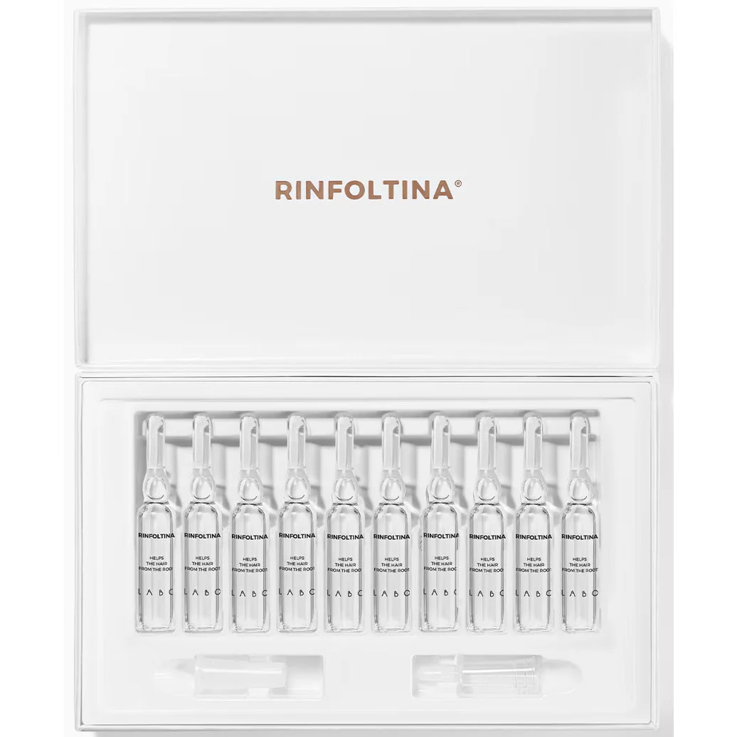Set Labo Rinfoltina Leave In Siero Trattamento Cuoio Capelluto Riparatore 20 pezzi