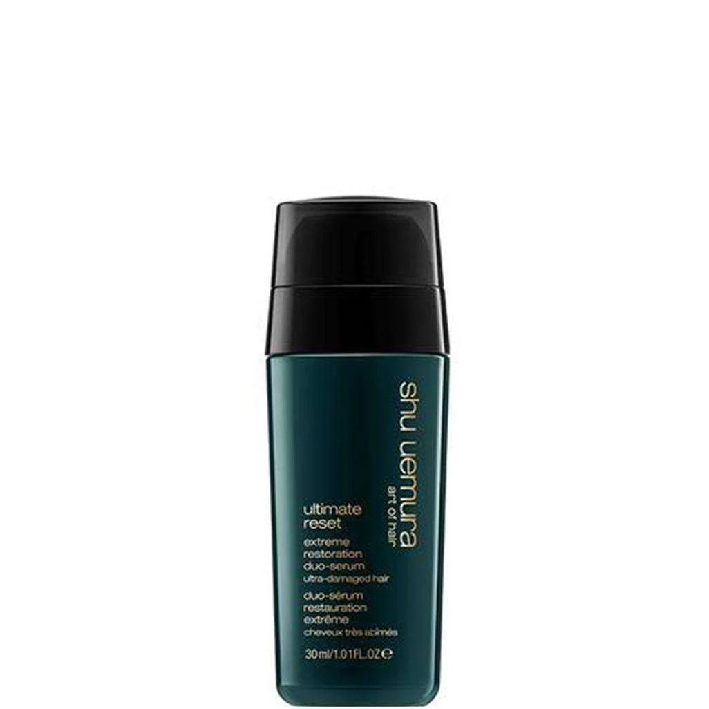 SHU UEMURA ULTIMATE RESET EXTREME REPAIR DUO SERUM FOR VERY DAMAGED HAIR 30 ML