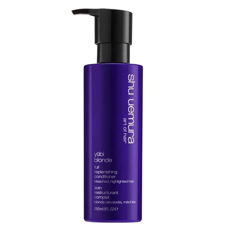 SHU UEMURA YUBI BLOND FULL REPLENISHING CONDITIONER BLEACHED HIGHLIGHTED BLONDES 250 ML.