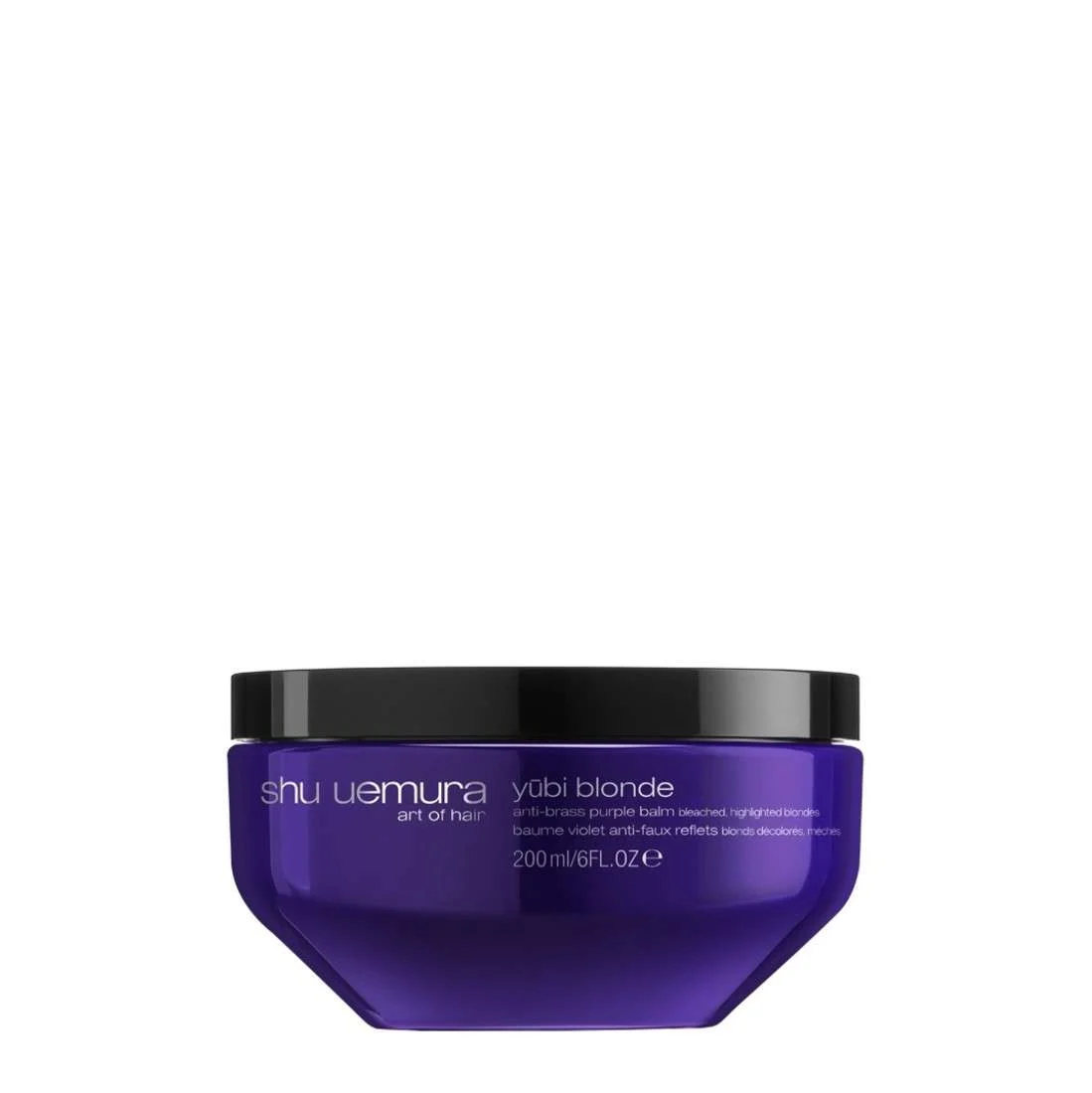 SHU UEMURA YUBI BLOND MASQUE ANTI-BRASS PURPLE BALM BLEACHED HIGHLIGHTED BLONDES 200 ML.