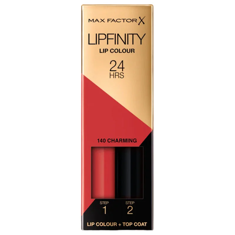 Max Factor Lipfinity rossetto lunga tenuta con balsamo colore 140 Charming 4,2 g