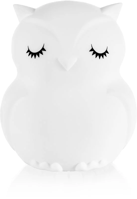 Zopa Silicone LED Lamp con Musica taglia L luce notturna con melodia gufo