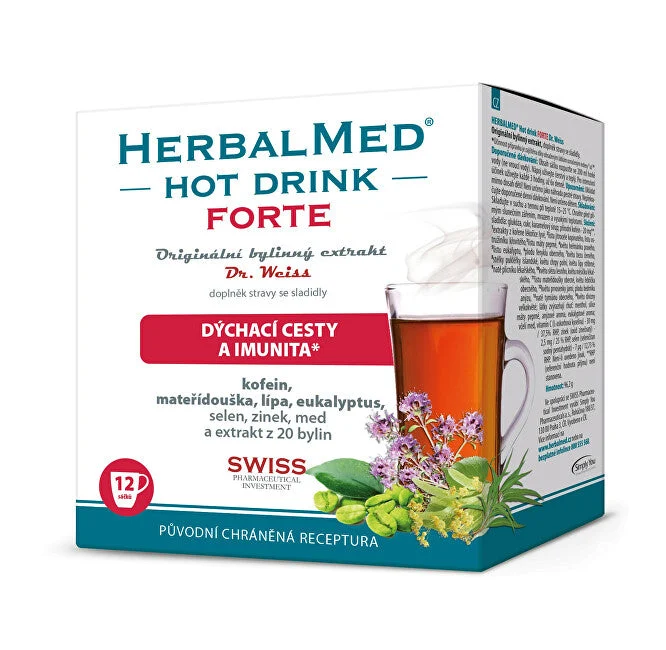 Simply you HotDrink alle erbe Forte Dr. Weiss con caffeina - Variante: 12 sacchetti