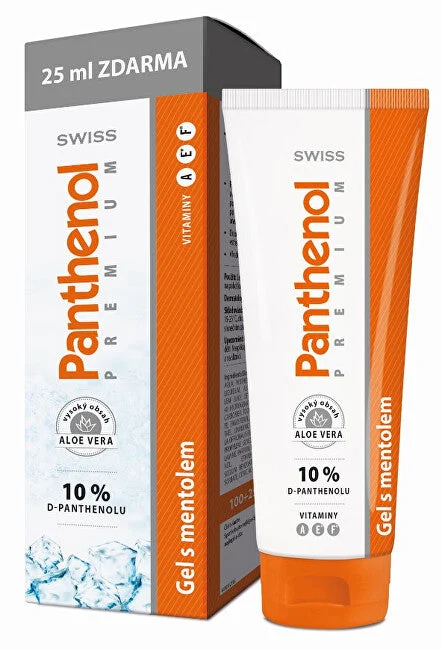Simply you Pantenolo 10% Swiss PREMIUM gel con mentolo 100 + 25 ml
